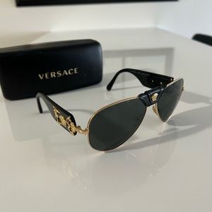 VERSACE VE2150Q Aviator Sunglasses